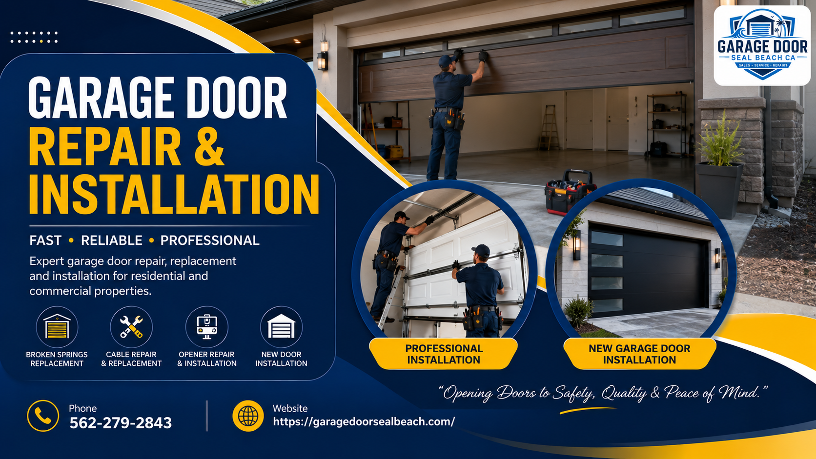 Garage Door Seal Beach CA