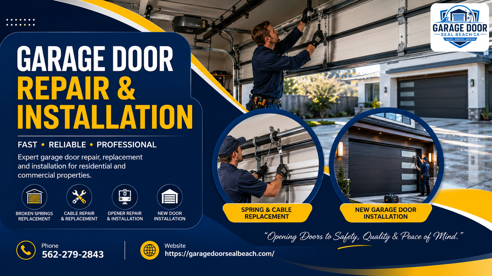 Garage Door Seal Beach CA